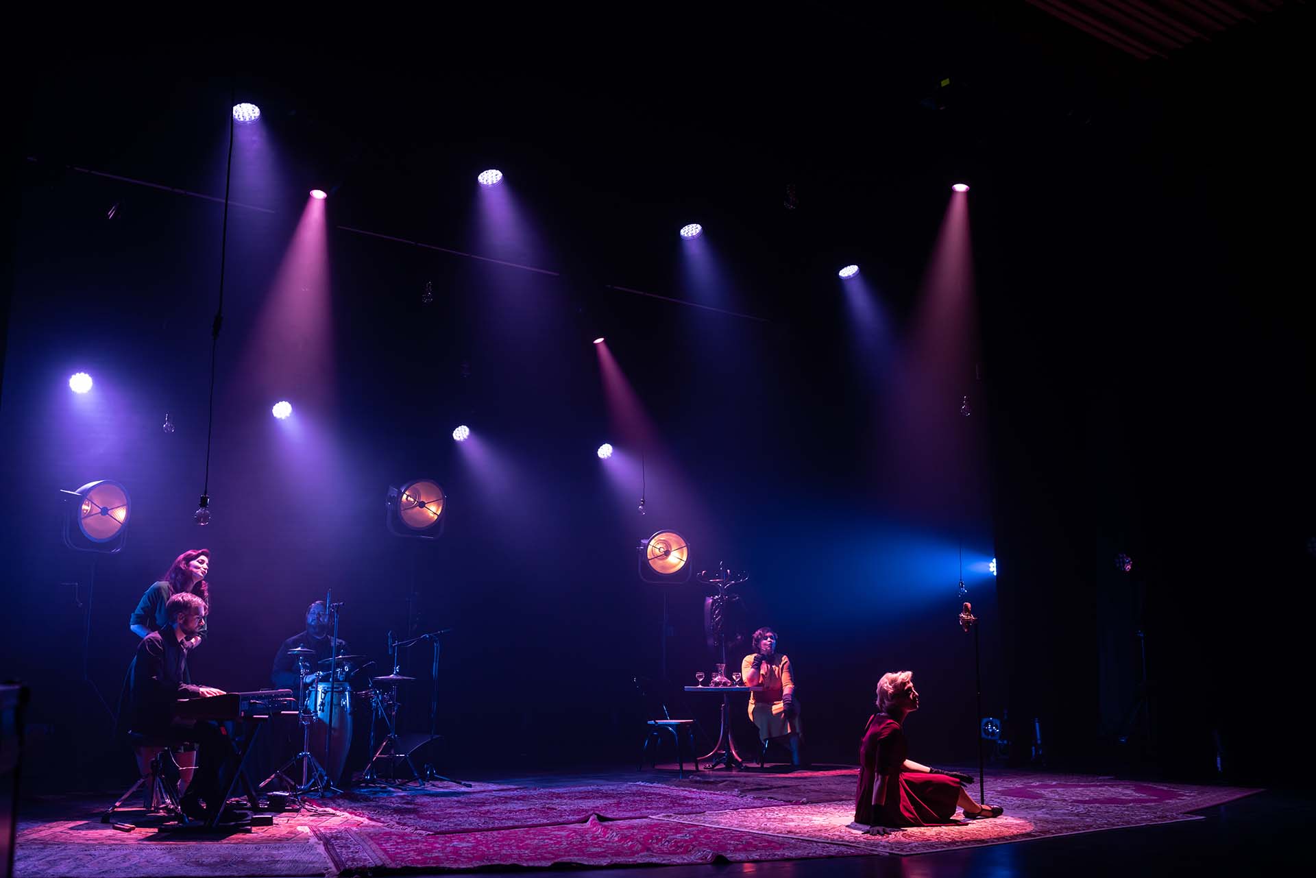Shooting des Poo Pee Doo Sisters par Denis Grudet