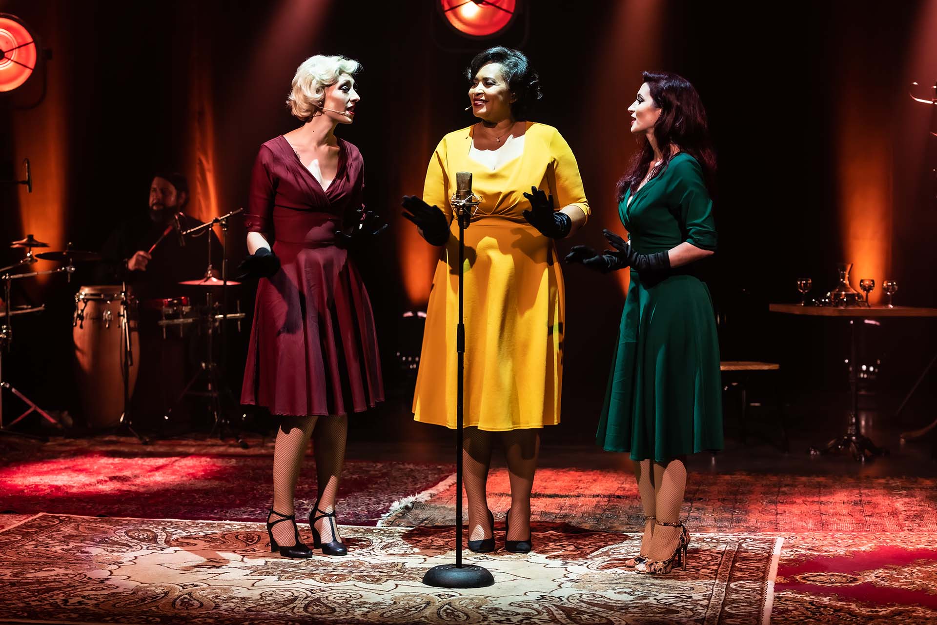 Shooting des Poo Pee Doo Sisters par Denis Grudet