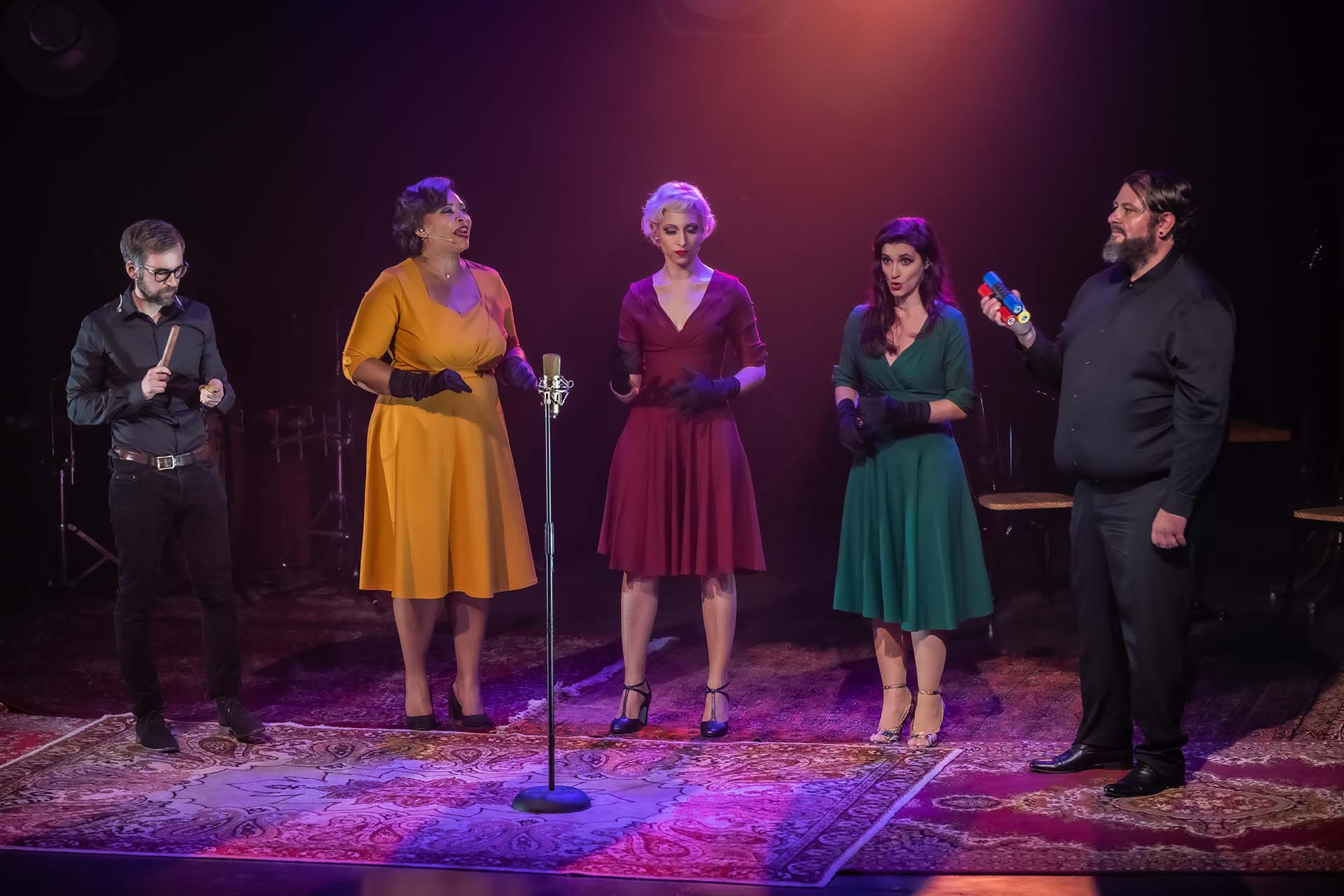 Shooting des Poo Pee Doo Sisters par Denis Grudet